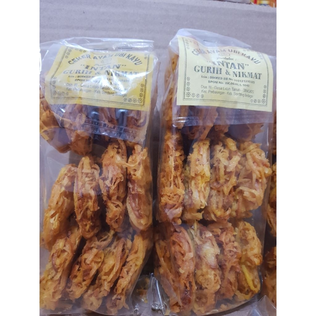 Kue Cakar Ayam asin Cakar Ayam Gurih Kue ceker ayam Caker Ayam Ubi Kayu