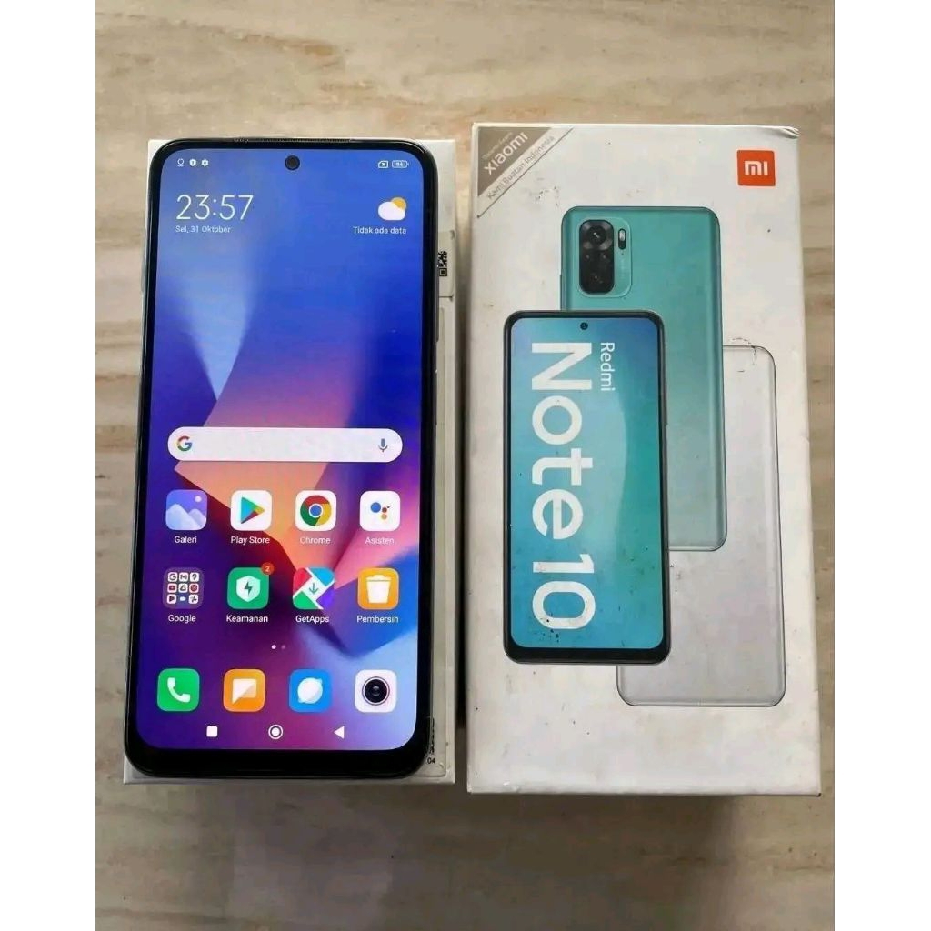 Redmi Note 10 Ram 4/64 Fullset