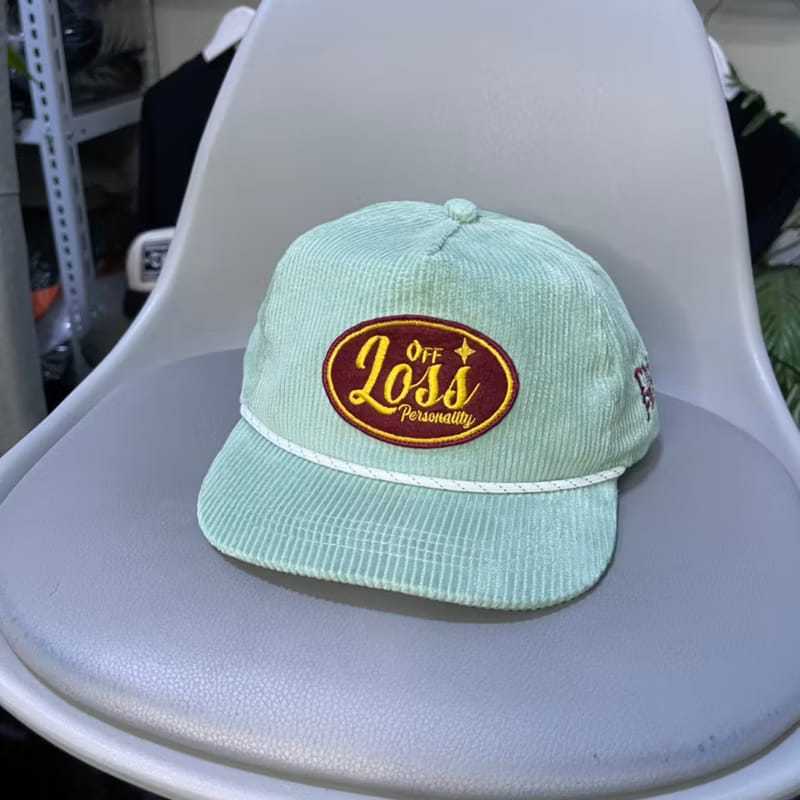 Topi Pria Corduroy Ropehat Loss Sage Thisplan / Topi Corduroy Rope Hat