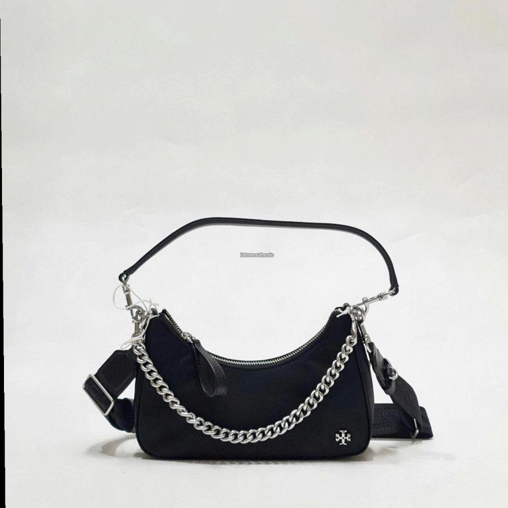 Tb Mercer Nylon Small Shoulder Bag Black