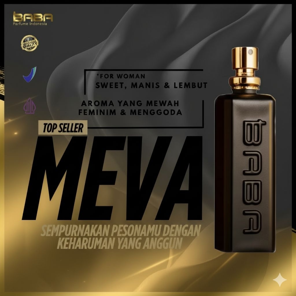 BABA Parfume Top Seller Original Aroma Meva Parfum Wanita Tahan Lama