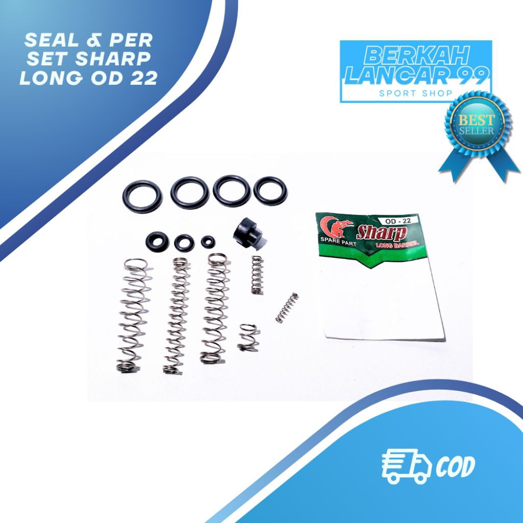 Sparepart Set Sharp Long - Seal Set - Per Set OD 22