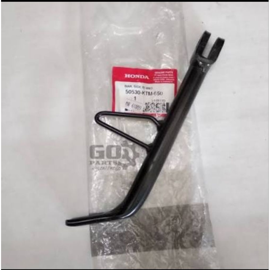 50530-KTM-850 HGP AHM 100% ORIGINAL STAND JAGANG SAMPING KARISMA SUPRA 125 KARBU OLD 50530KTM850