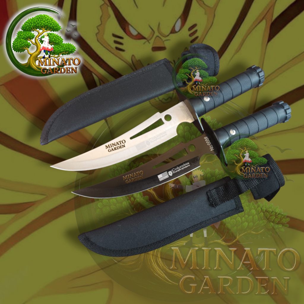 MG - Pisau COLUMBIA 668 Camping Tactical Survival Berkebun Serbaguna
