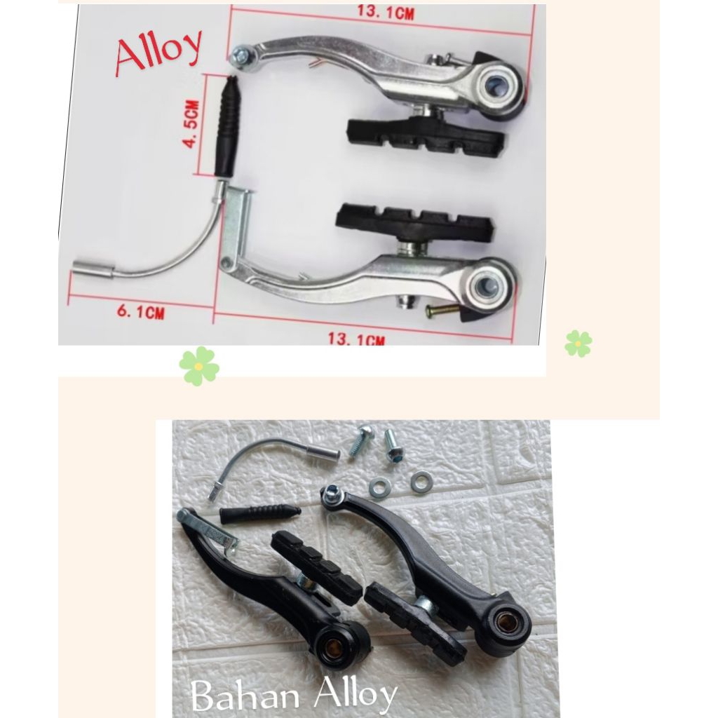 Rem V Brake Sepeda Alloy Rem Sepeda Federal BMX MTB