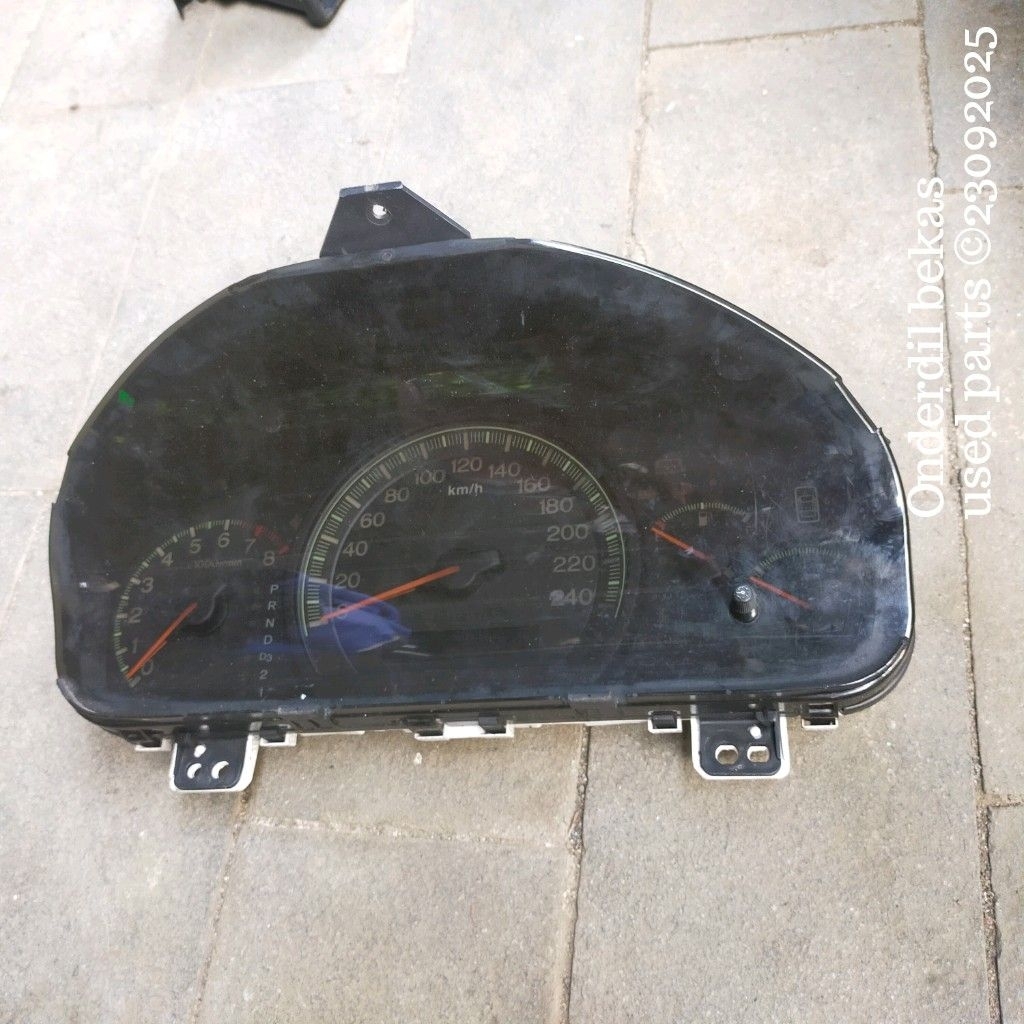 speedometer instrument cluster Honda Accord cm5 automatic tahun 2003
