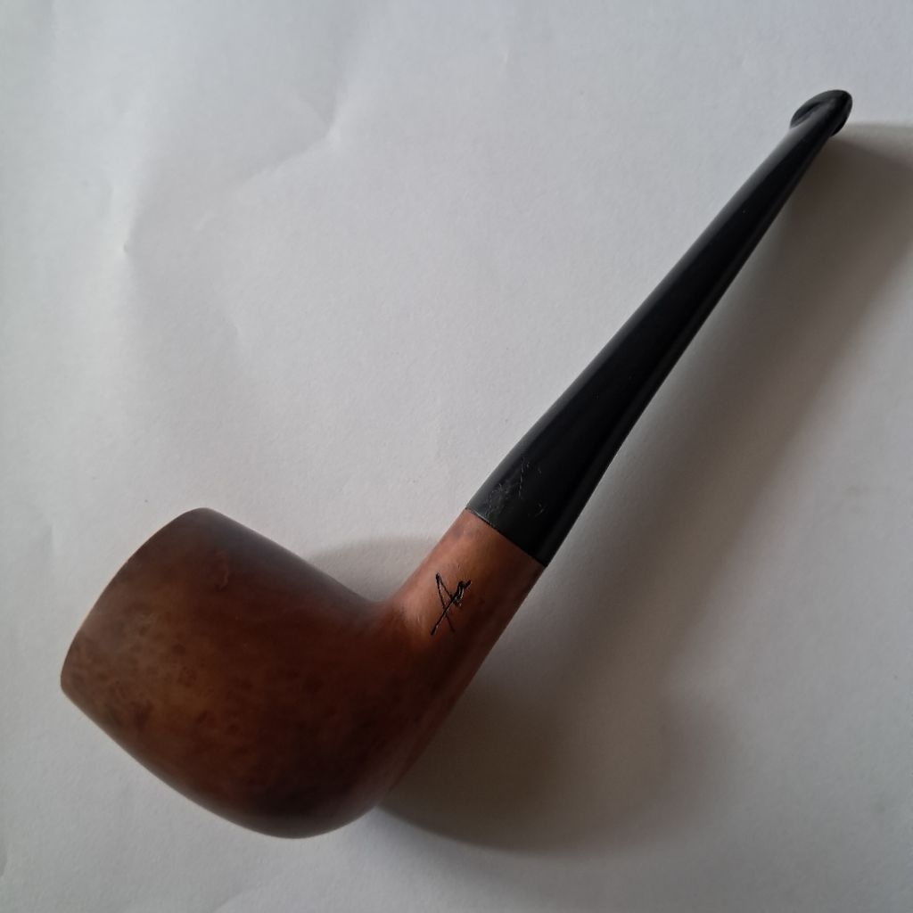 NOS AA BRIAR SHORT BILLIARD #2 PIPA BRIAR PIPA CANGKLONG KAYU ANTIQUE NEW OLD STOCK
