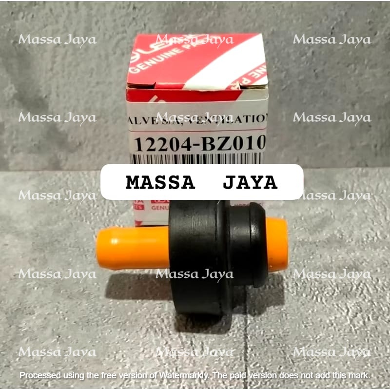 VALVE KLEP SENSOR PVC PCV VENTILATOR LURUS PLUS KARET TOYOTA AVANZA / DAIHATSU XENIA / TOYOTA RUSH /