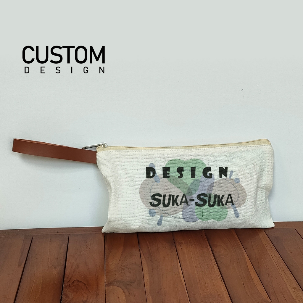 Pouch Custom Canvas Polyeter -Dewani