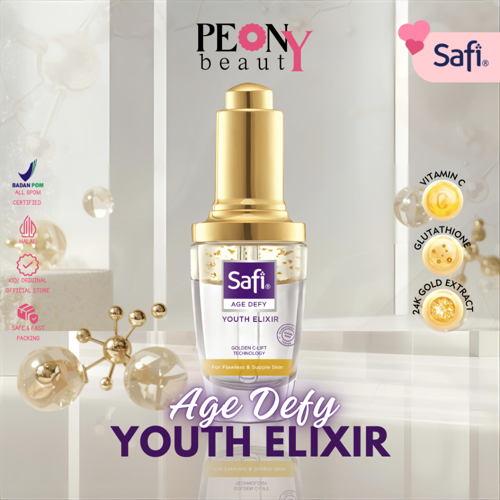 *SAFI Age Defy Youth Elixir | Serum Flek Hitam | 29gr