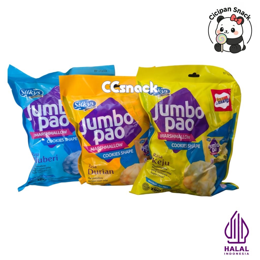 SILKYS JUMBO PAO MARSHMALLOW PAK ISI 20