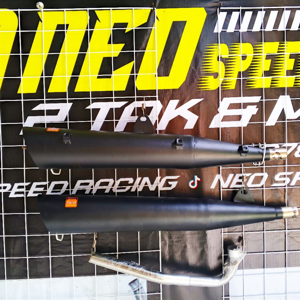 Knalpot Standar Racing Tsukigi Honda Bebek Supra Astrea Grand Legenda Supra X Supra Fit Karisma Suar