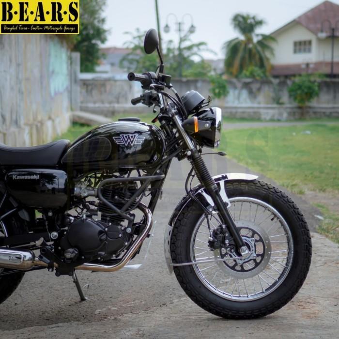 Spakbor Custom Chroom Kawasaki W175 W 175 Chroom Ring 17 British