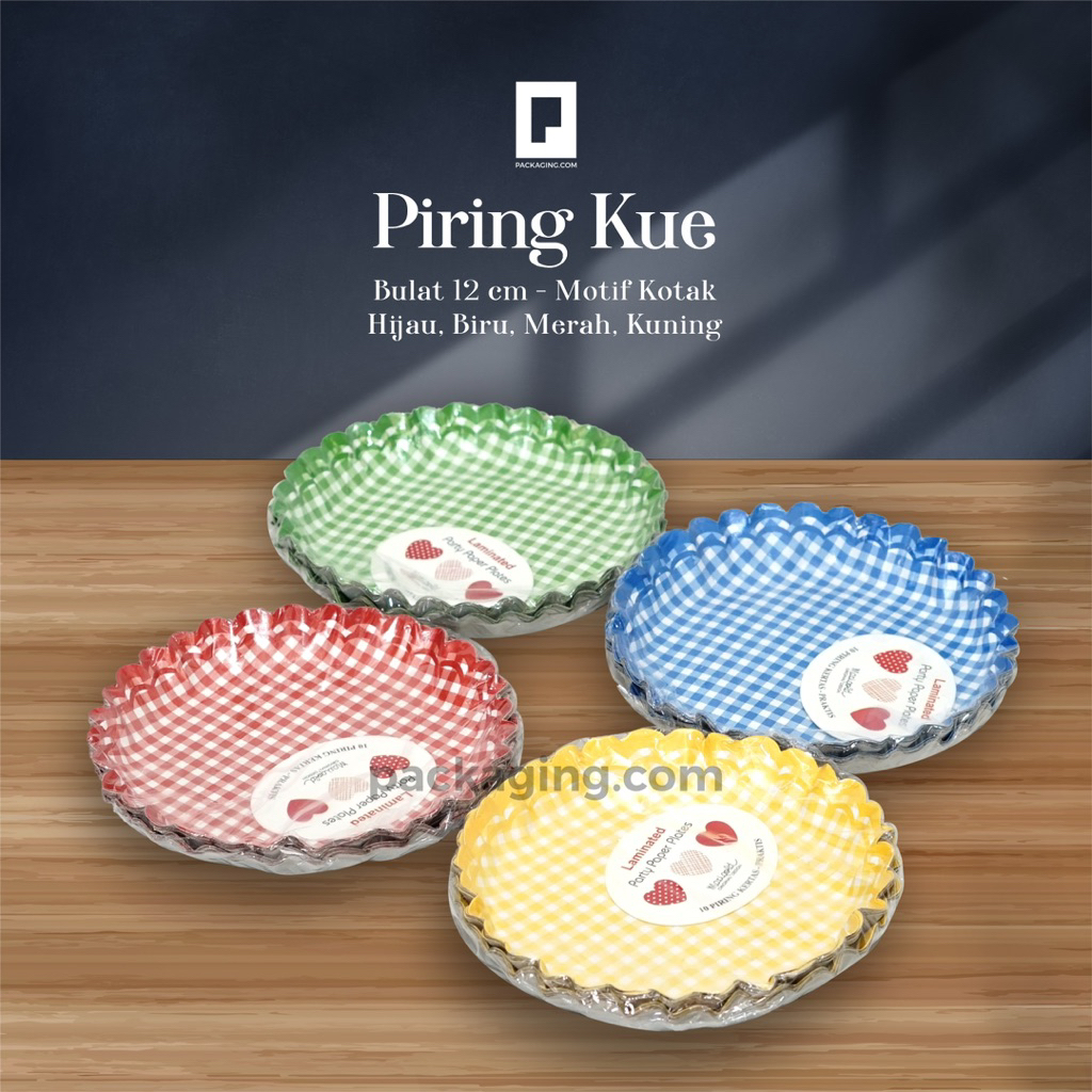 Piring Kertas/Piring Kue/Piring kue Tart