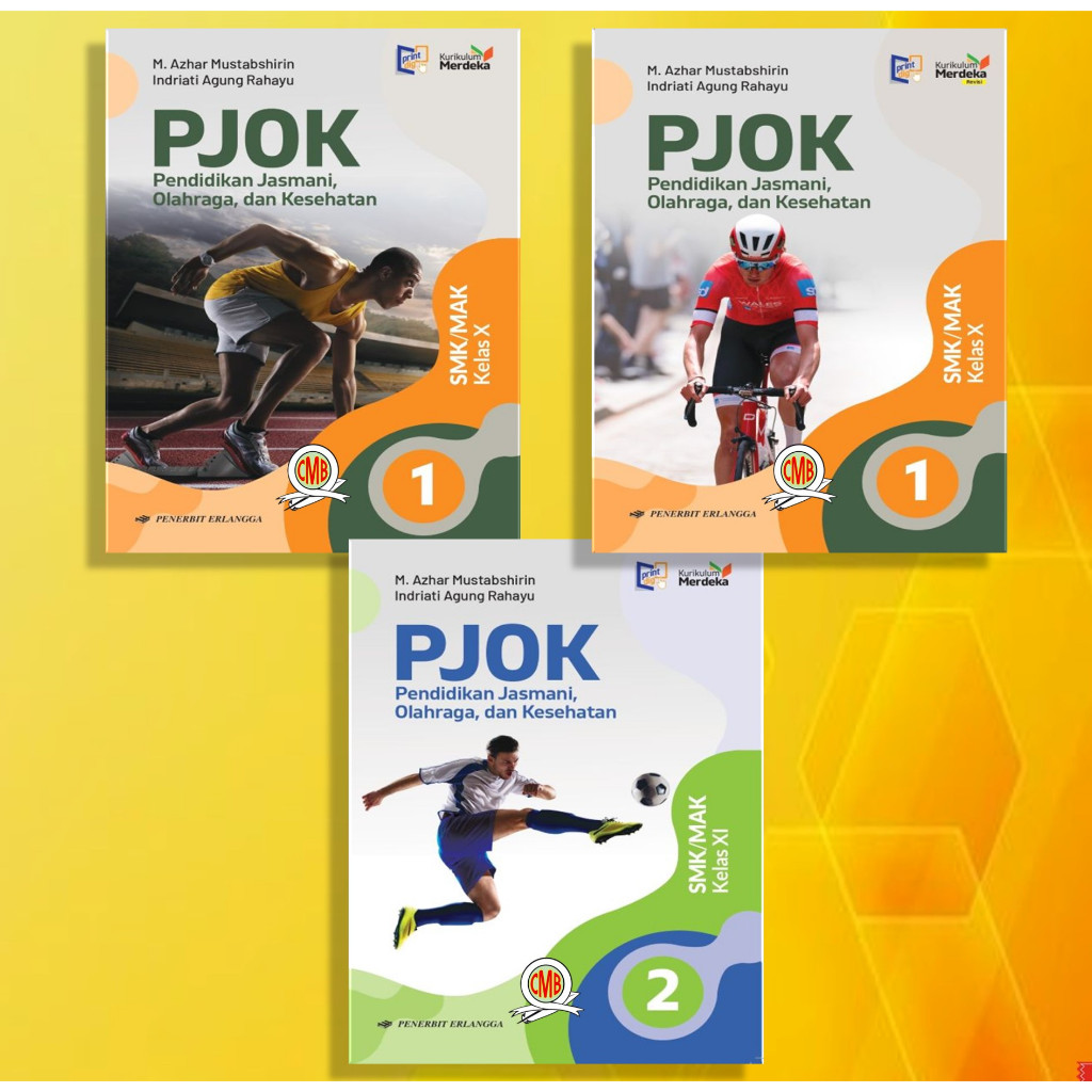 [Penerbit Erlangga] BUKU PJOK SMK KELAS 10 & 11 KURIKULUM MERDEKA & REVISI