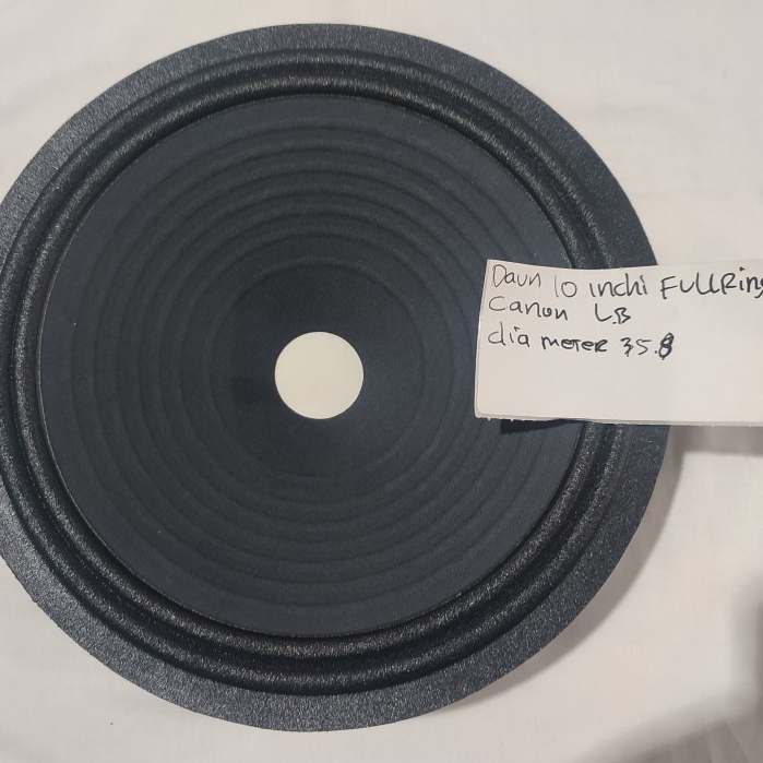 (Instan) Daun / Daun Speaker / Speaker Daun 10" Inch Canon FullRing Lubang Besar