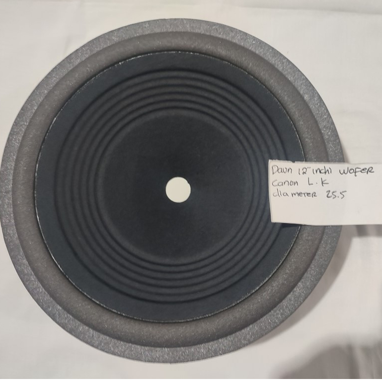 (Instan) Daun / Daun Speaker / Speaker Daun 12" Inch Canon Woofer Lubang Kecil
