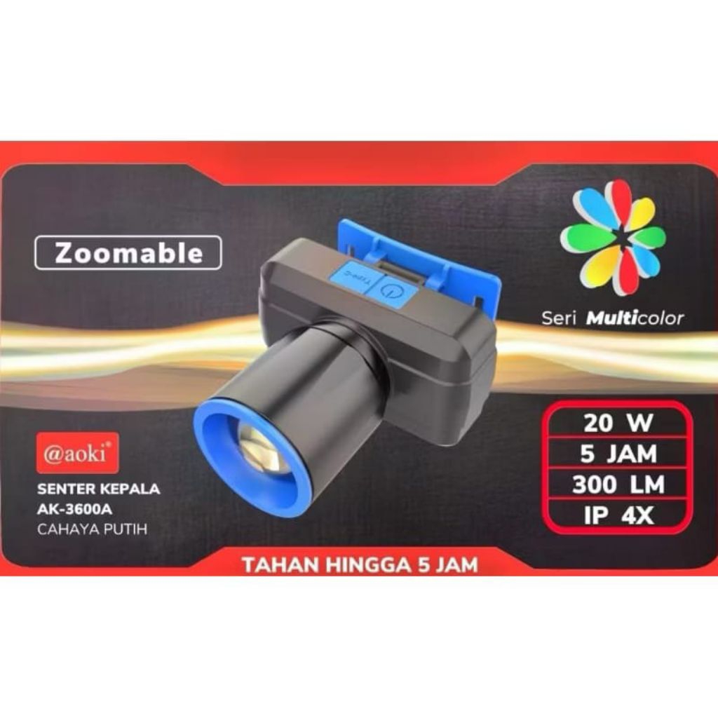 senter kepala Aoki zoom