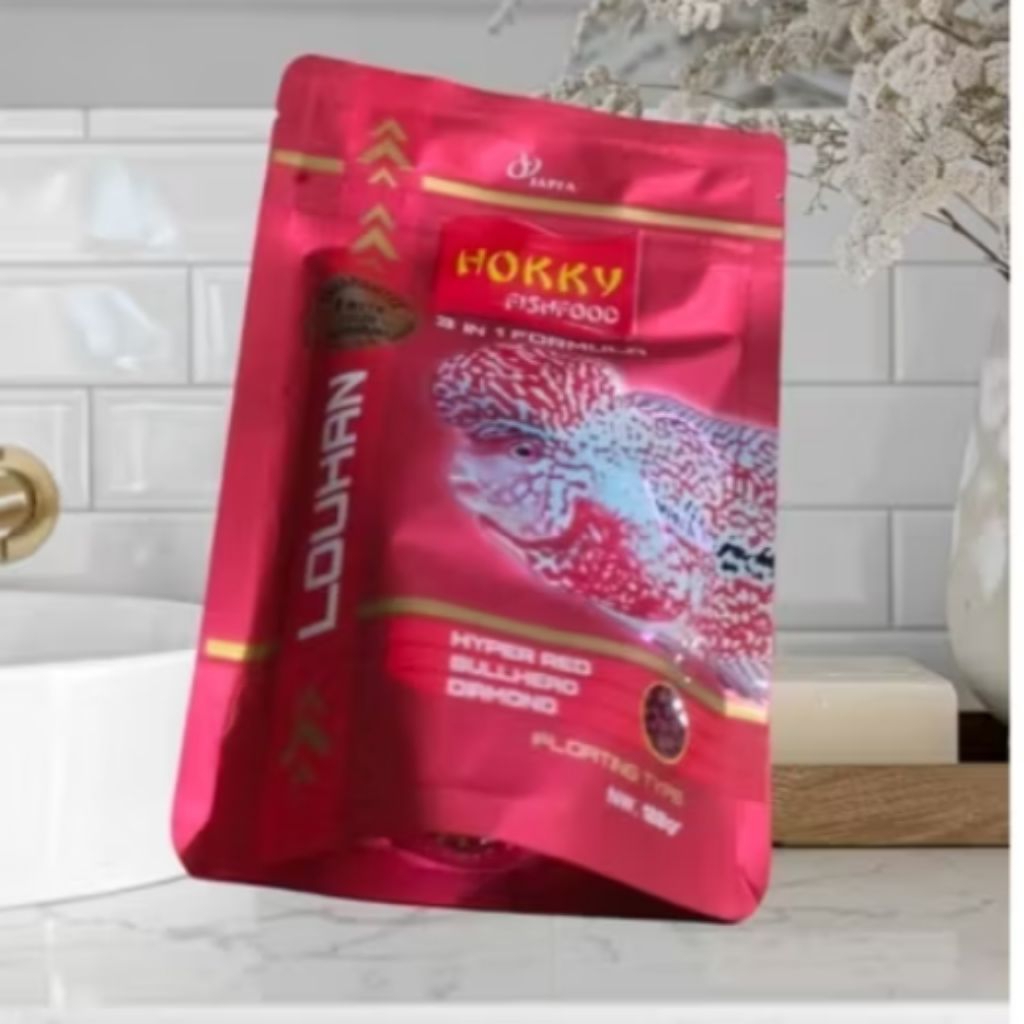 pakan ikan louhan,Hokky 3 in 1
