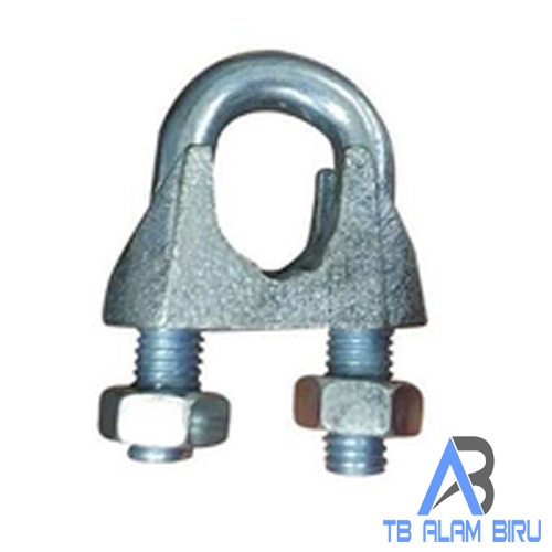 Klem Sling Besi 10mm-3/8" & 12mm-1/2" Clam Seling