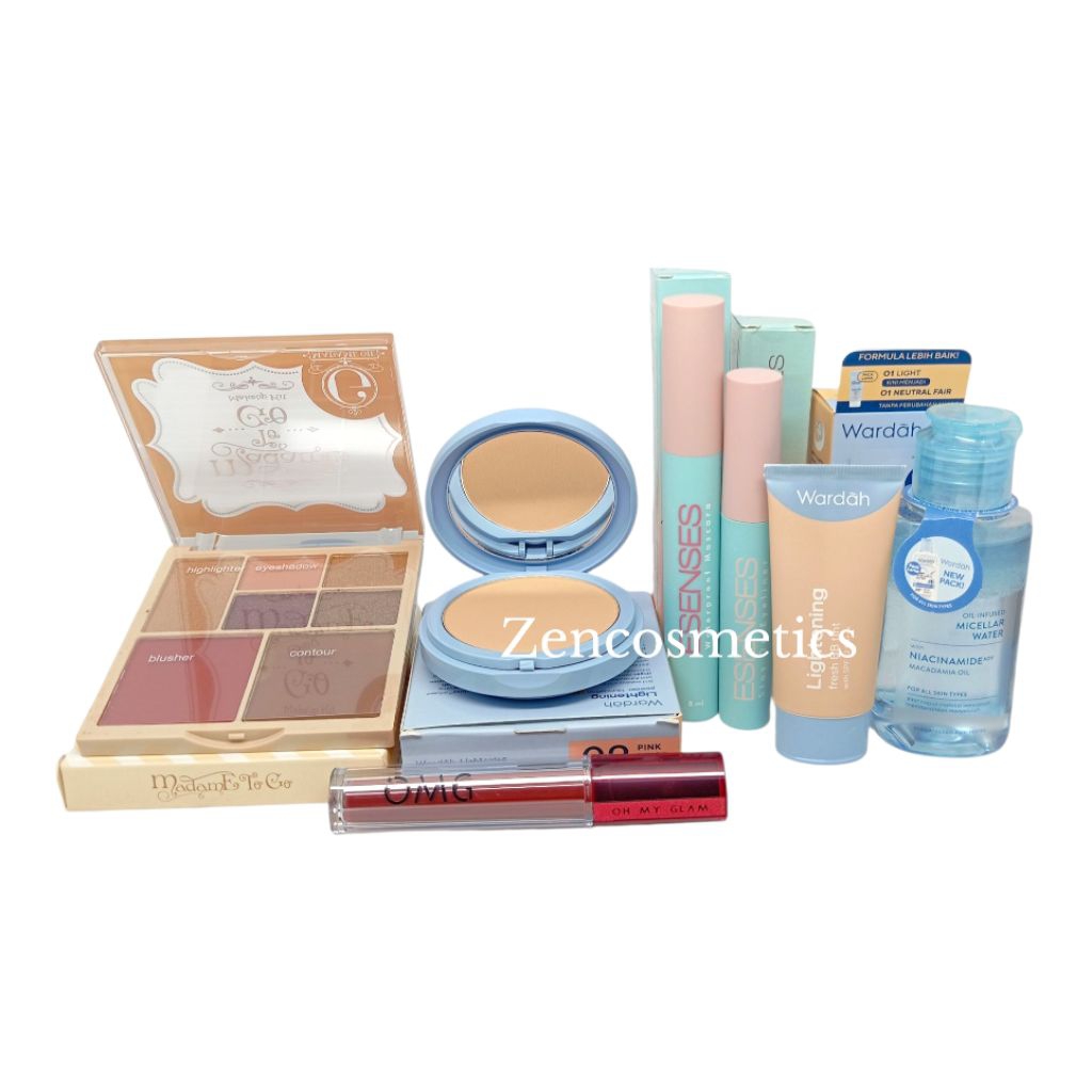Paket Seserahan Make Up Wardah Mix/ Paket Seserahan Murah