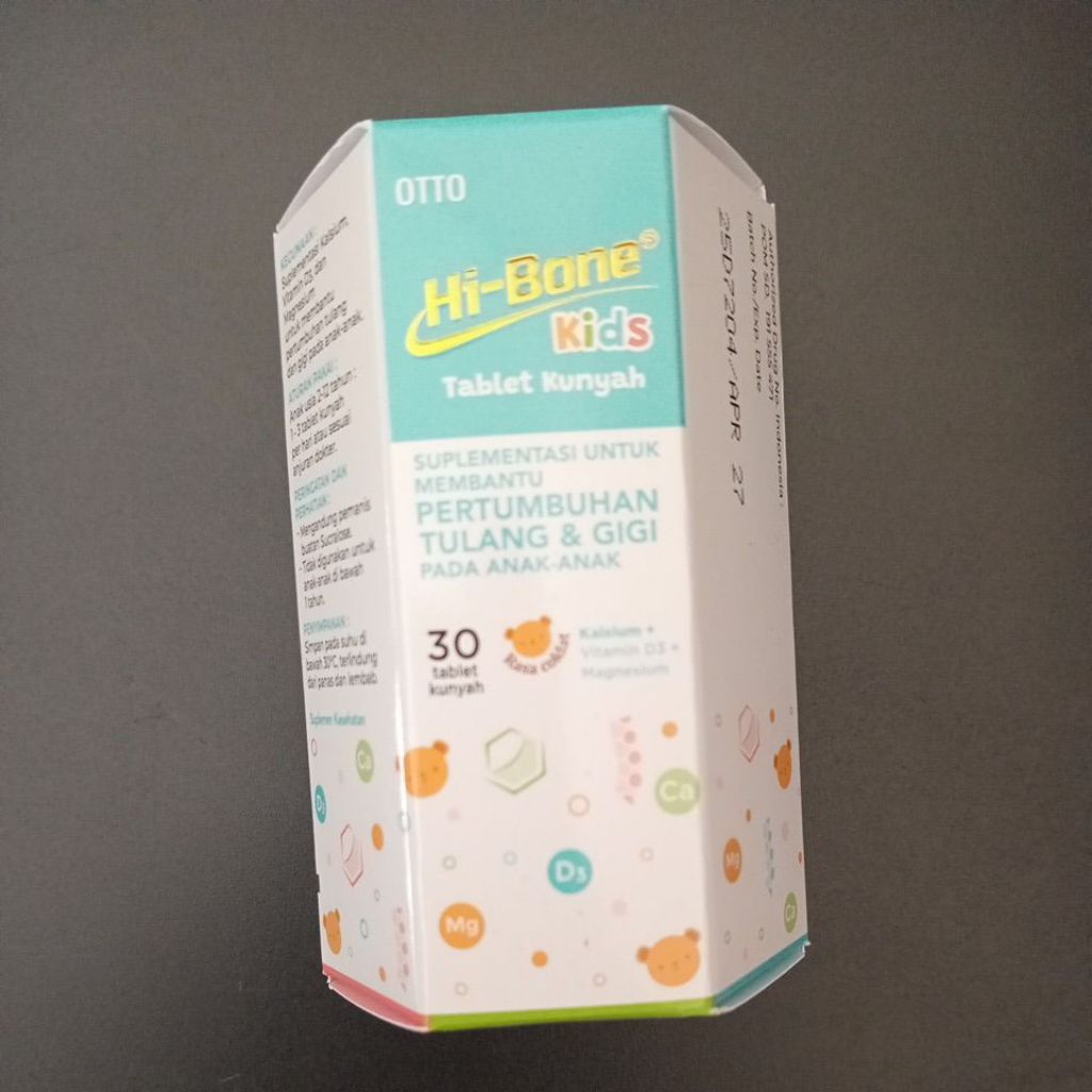 Hi bone kids suplemen untuk tulang & gigi