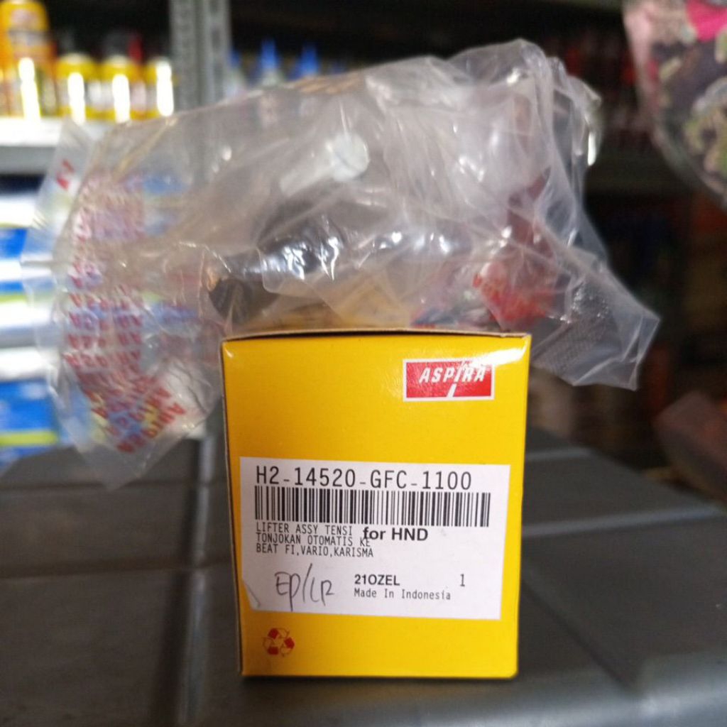 TONJOKAN OTOMATIS KETENG / LIFTER ASSY TENSIONER MOTOR BEAT FI / VARIO / KARISMA (H2-14520-GFC-1100)