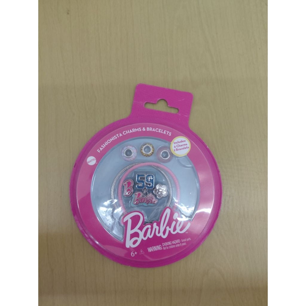 Gelang Pandora Barbie Fashionista Aksesoris Gelang Barbie Mainan Anak Assorted