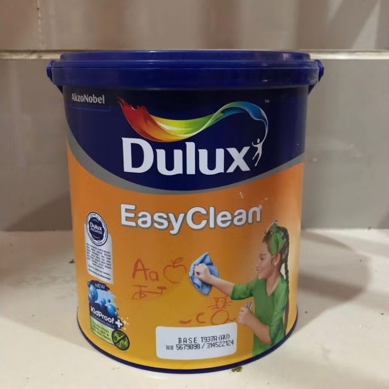 DULUX EASY CLEAN ANTI NODA INTERIOR White 1501 Cat Tembok Anti Noda Interior Kemasan- 2.5 L