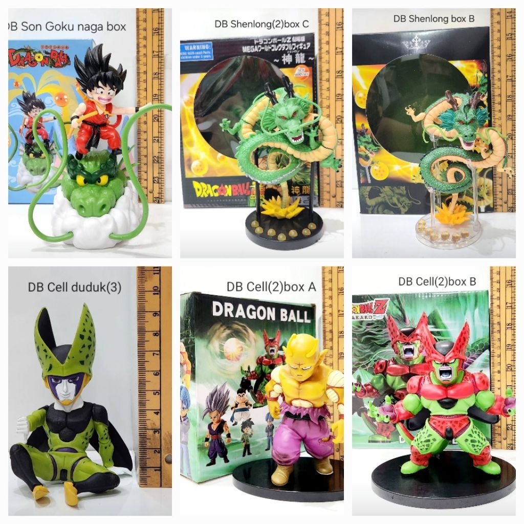 Action Figure Dragon ball Shenlong Goku Cell