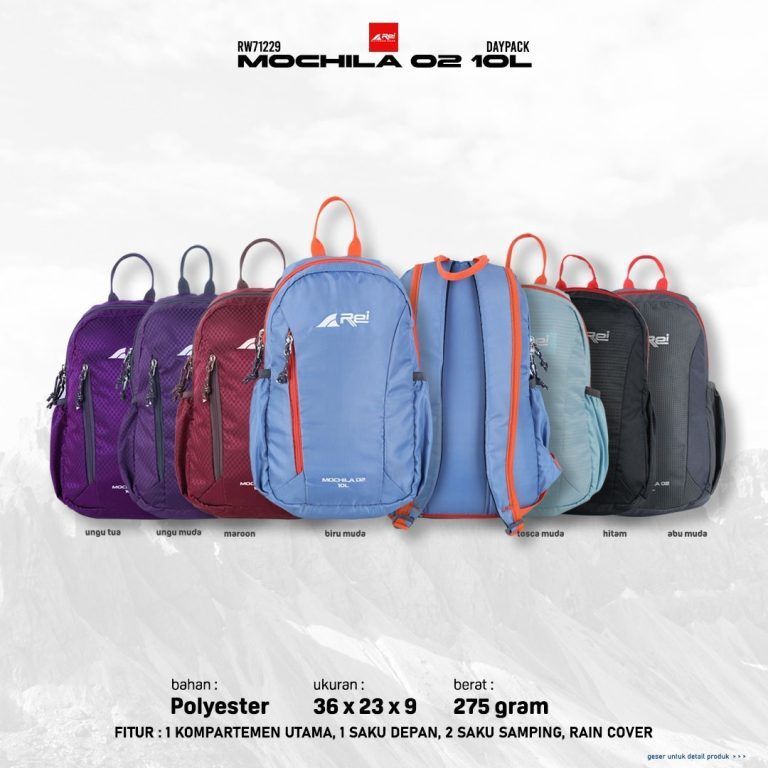 Tas Ransel Mochila 10L Arei Outdoorgear Nylon