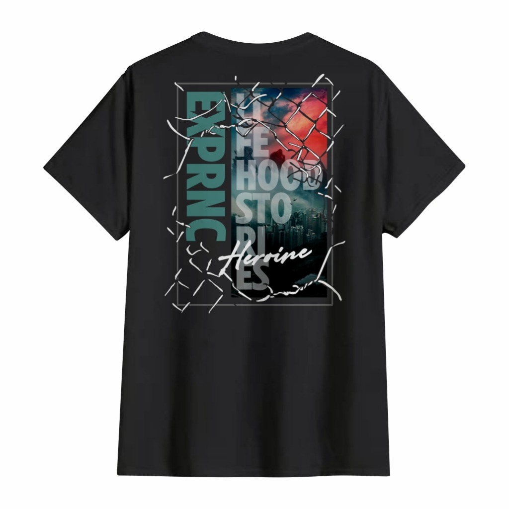 Hammock Kaos T-shirt Unisex Black - Heroine Exprnc