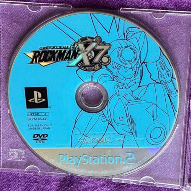 kaset ps2 original japan rockman x7