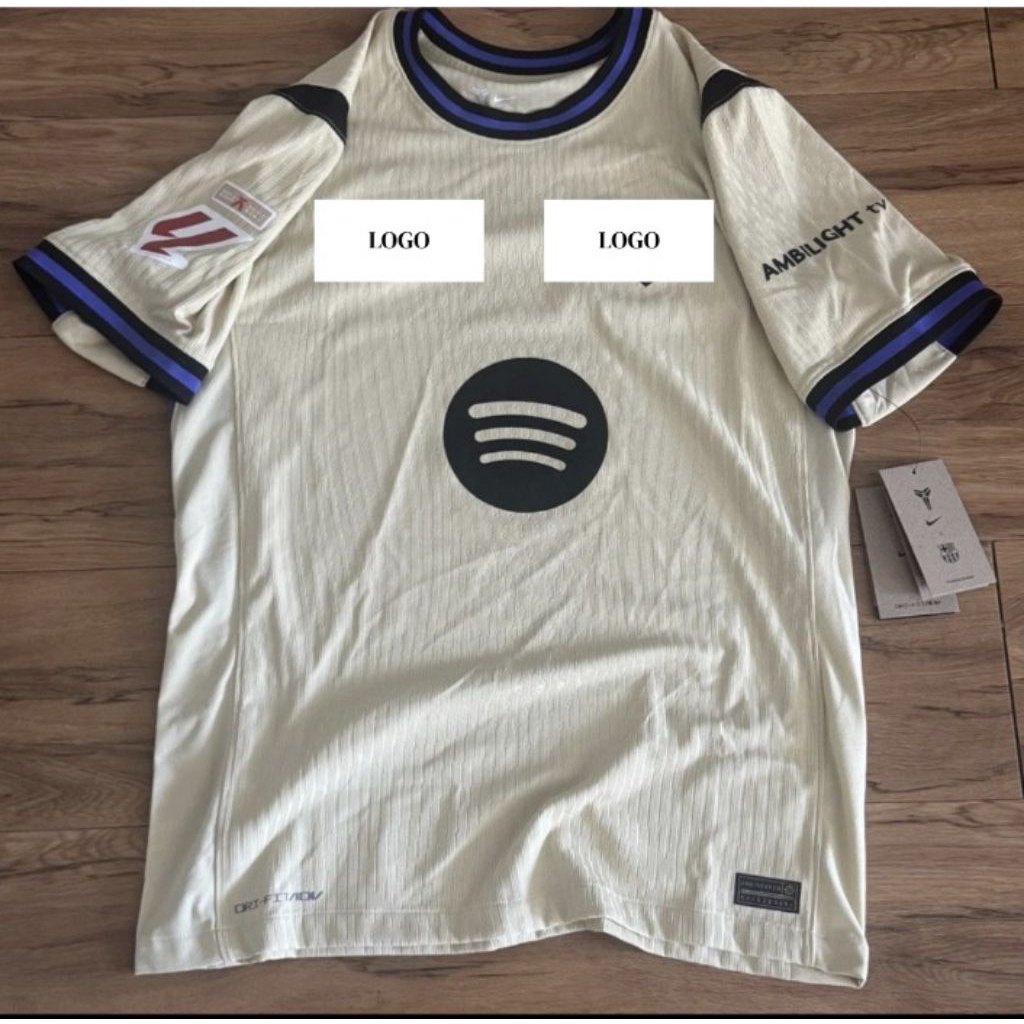 PLAYER ISSUE JERSEY BARCA B4RC3LONA AWAY EDITION 25/26 GRADE ORI