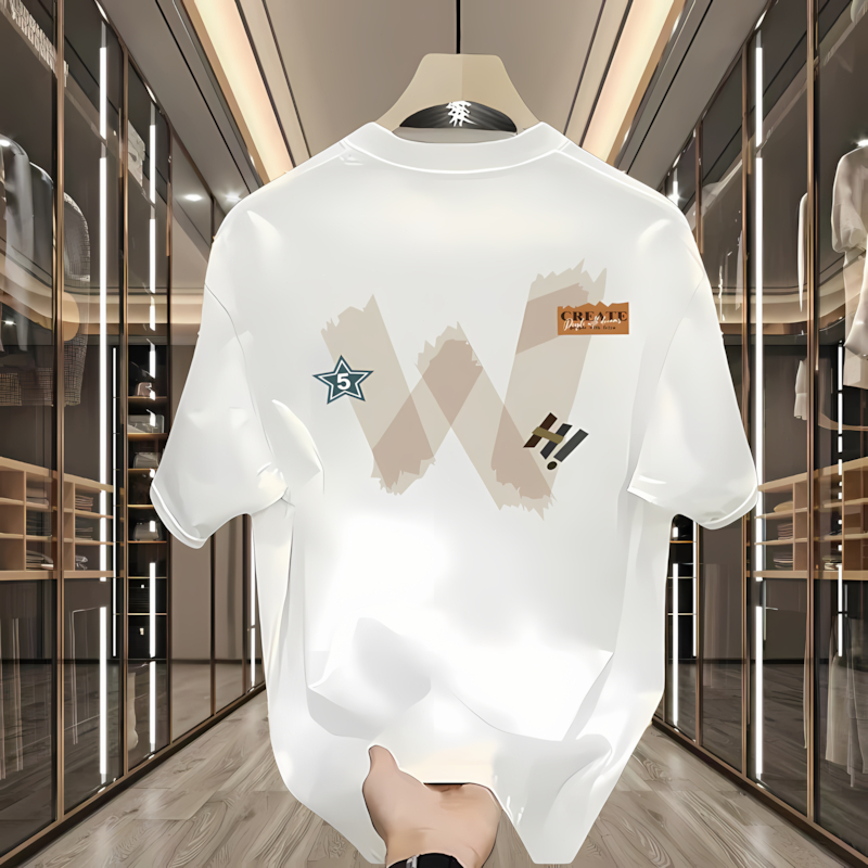 【100% original】kaos LV Louis Vuitton Kaos Lengan Pendek Oversize 100% Original - Cotton Heavyweight 