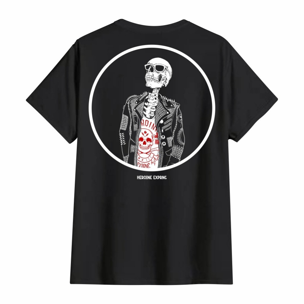 Measure Kaos T-shirt Unisex Black - Heroine Exprnc