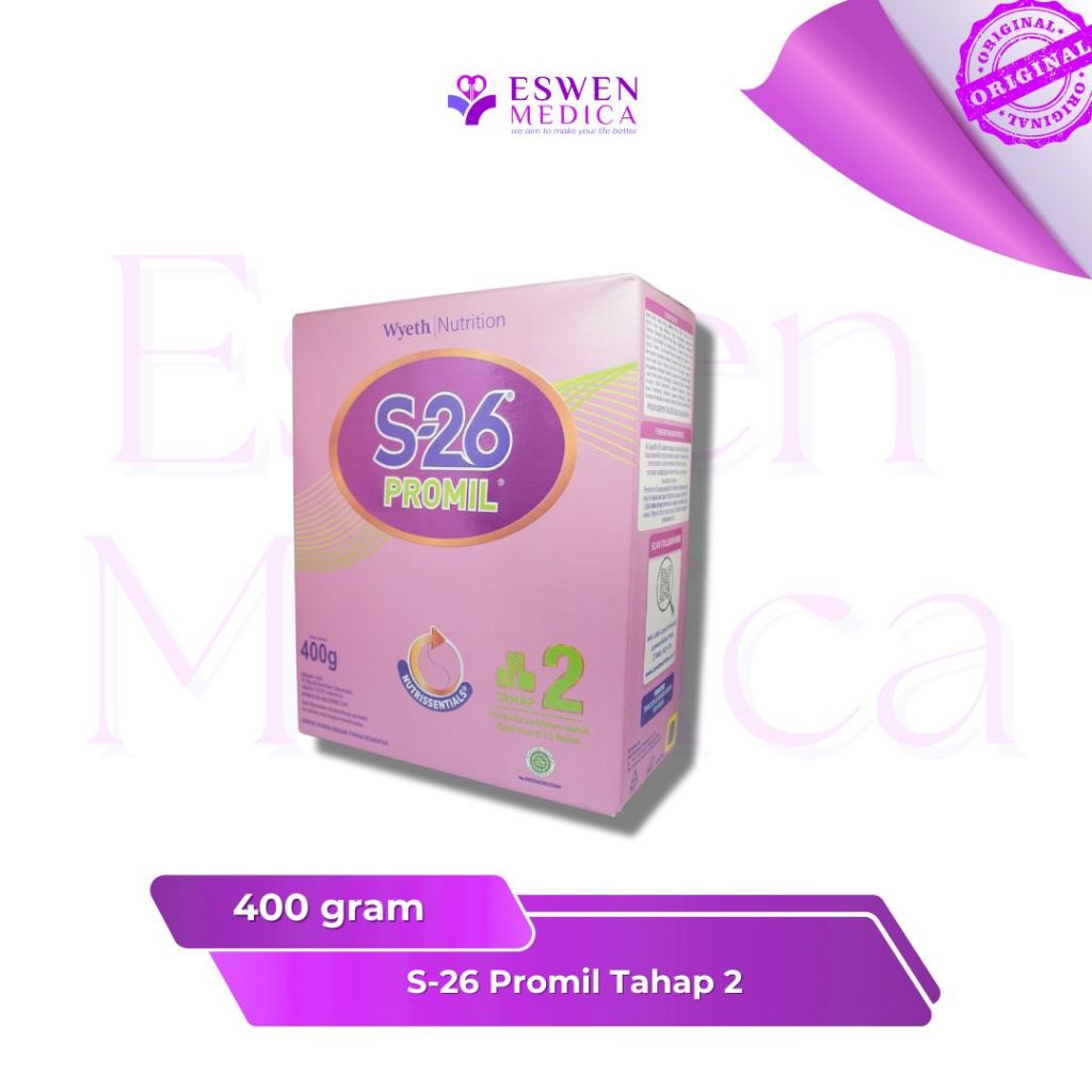 S-26 Promil Tahap 2 Susu Formula Usia 6-12 Bulan 400 gr