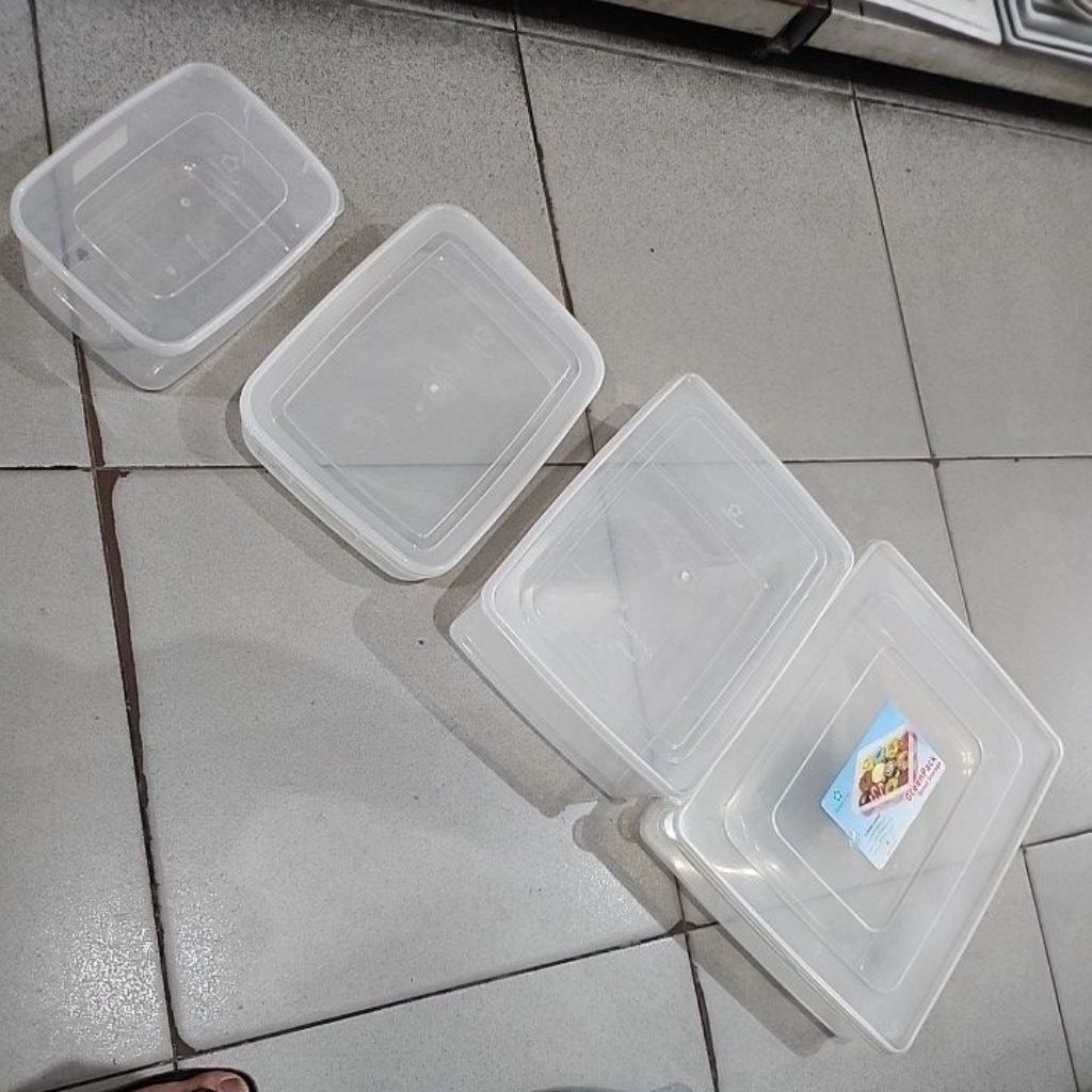 seal ware kotak makan plastik kotak rendang kotak baut kotak donat 1800ml 2000ml 5000ml 7000ml