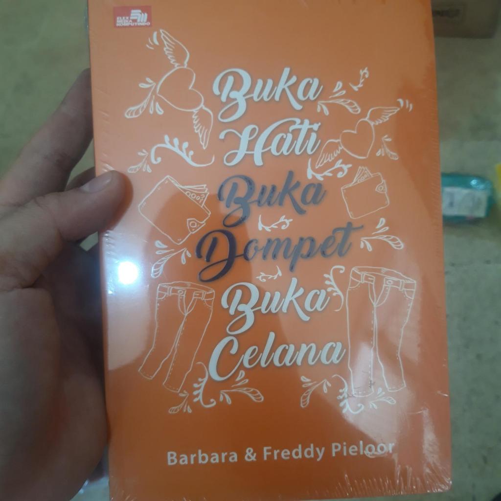 Buku buka hati buka dompet buka celana