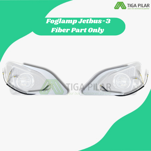 Foglamp Jetbus-3 - Fiber Part Only / Lampu LED Foglamp Jetbus-3