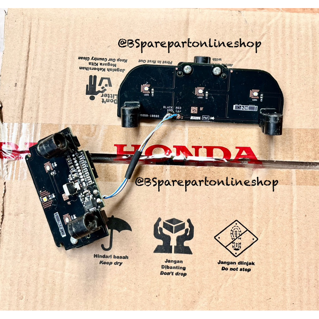 mesin pcb lampu depan cb 150 r new original lampu depan cb 150 r led