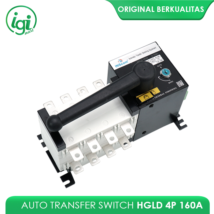 ATS 4P 160A AUTOMATIC TRANSFER SWITCH CHANGE OVER SWITCH COS OTOMATIS