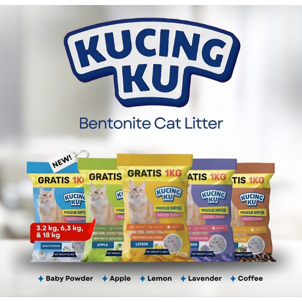 PASIR KUCINGKU 25 LT (18 Kg)