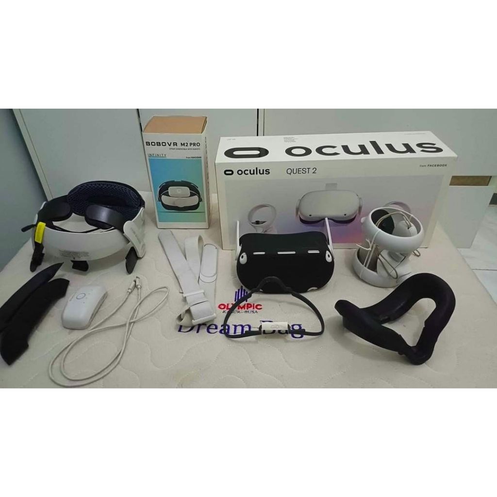 Meta Quest 2 + Bobovr M2 pro + Sillicone
