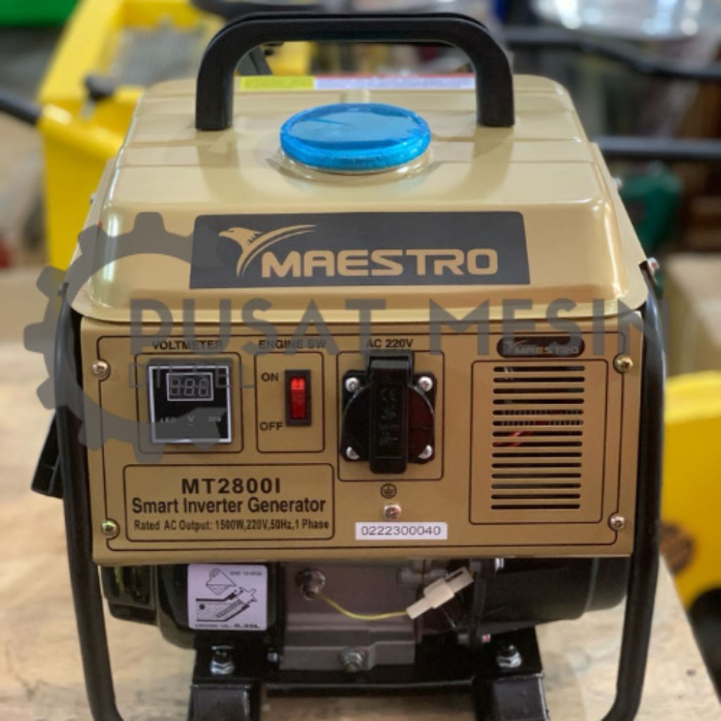 GENSET INVERTER 1500 WATT MAESTRO MT2800L