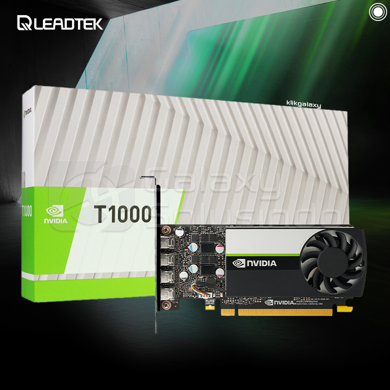 LEADTEK Nvidia Quadro T1000 8GB GDDR6 - VGA DDR6 Graphic Card