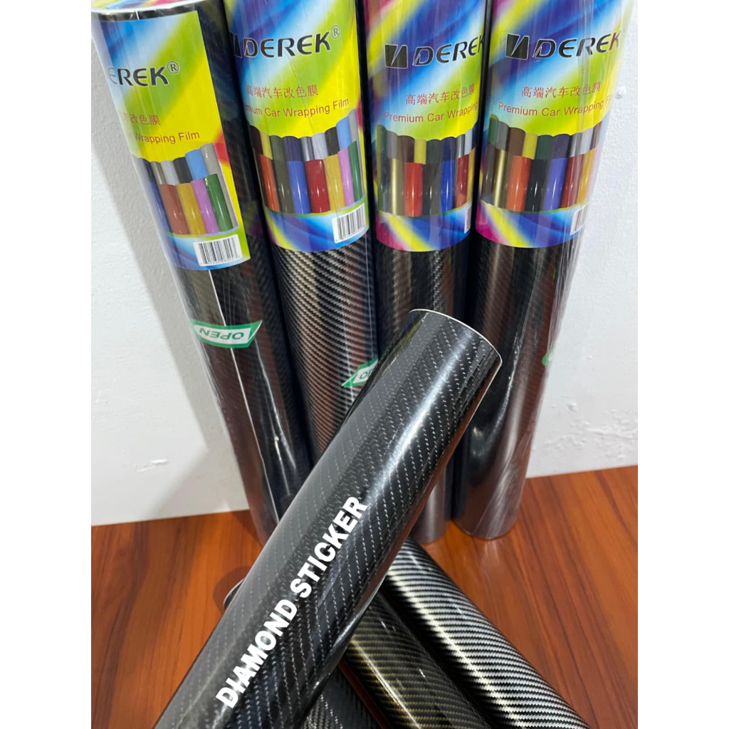 Stiker Carbon Premium Skotlet Carbon Motor Carbon 2D 3D 6D