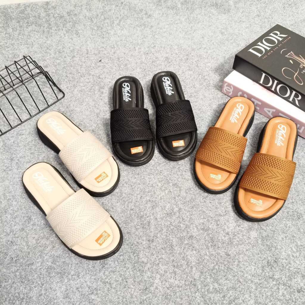 NABILAYUK Sandal Sol Rajut Wanita Dewasa Nabila 03