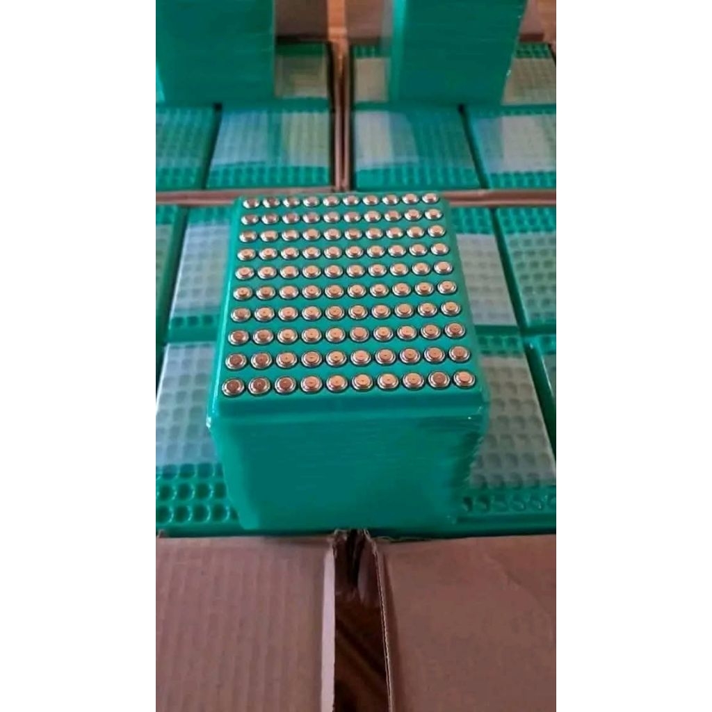 Baterai tatakan hijau Ag 3 / LR 41 isi 100 biji