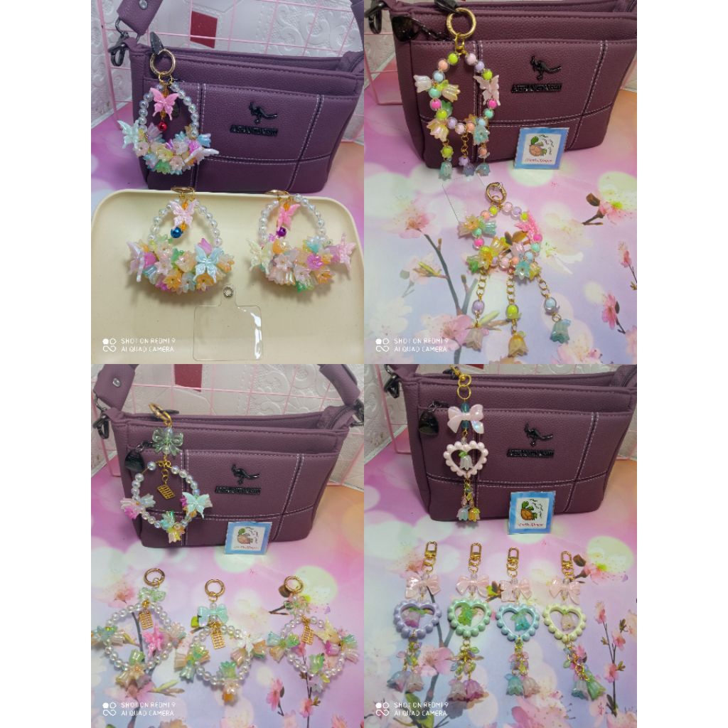 gantungan Tas, hp, kunci serbaguna bagus cantik